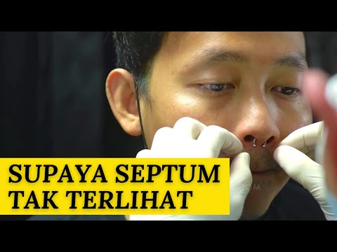 Video: Cara Menusuk Septum Anda (dengan Gambar)