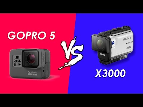 GOPRO HERO 5 BLACK VS SONY ACTIONCAM X3000 | VERSUS