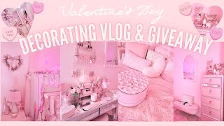 GIRLY VLOG | Decorate With Me, chatty hauls & Giveaway