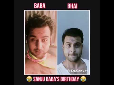 Sanjay Dutt on his Birthday With Salman Khan!! Before party !