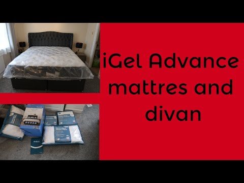 iGel Advance 2500 plush top mattress and divan