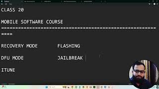 Iphone Flashing Basic  | Mobile Software Course | A Complete Class Series - Class = 20 #techsaft