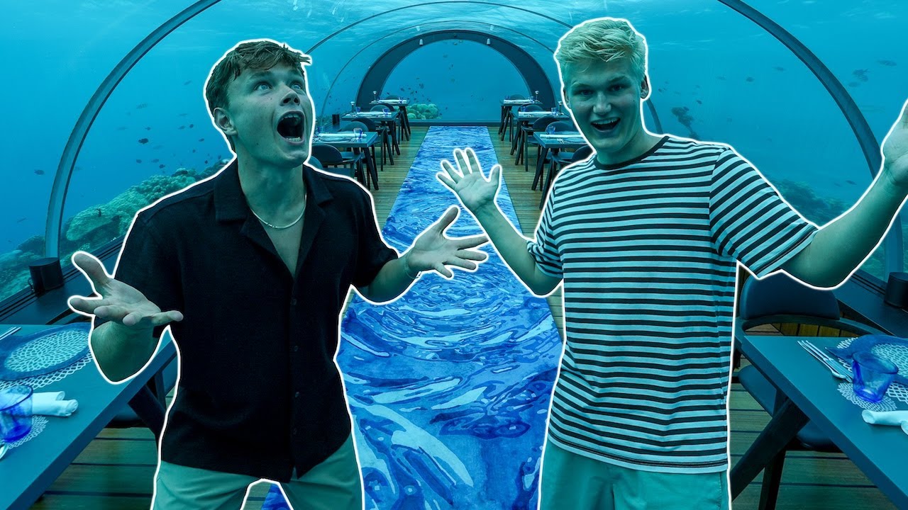 Undervands restaurant på Maldiverne!