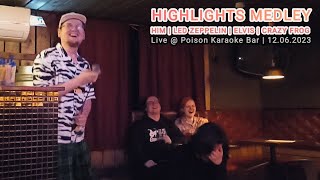Pumpkin Priest - Highlights Medley [Live @ Poison Karaoke Bar | 12.06.2023]