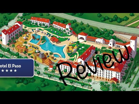 Review of Hotel El Paso Salou Spain PortAventura World June 2023 with highlights and video clips