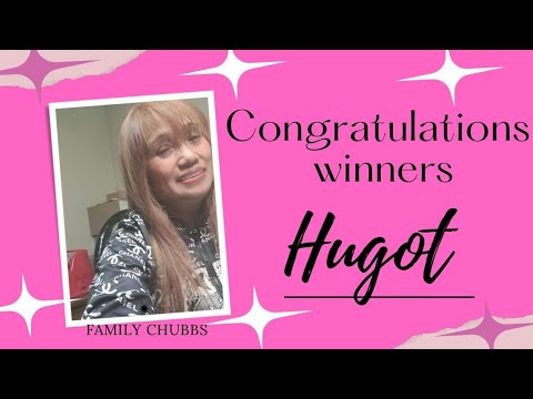 Congratulations winners #winners#hugotpamore