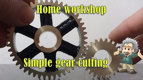 Gear cutting in the home workshop (without buying gear cutters)