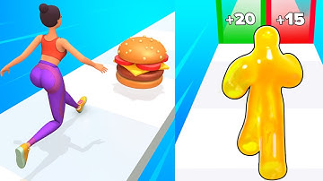 Twerk Race 3D 💃 vs Blob Runner 3D  - All Levels SpeedRun Android iOS Gameplay Ep4