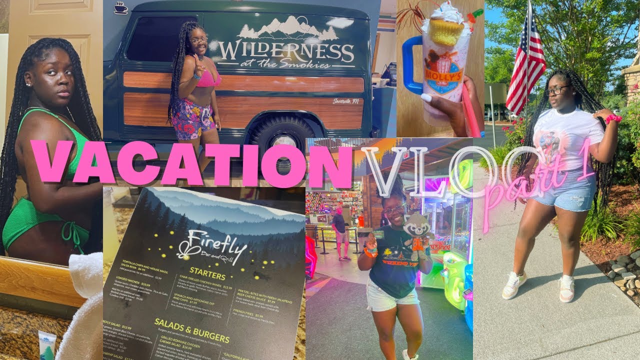 VACATION VLOG 🏖️🥂| Wilderness At The Smokies | Taylor Ayani