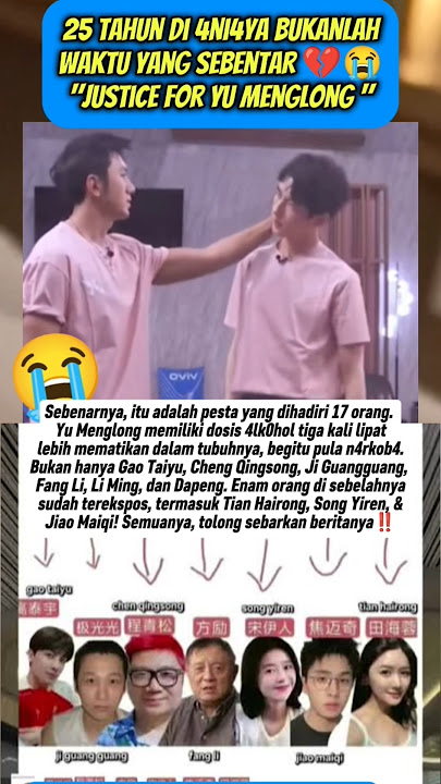 Terungkap😱 Fakta Misterius kem4tian Yu Menglong bikin Geger Netizen‼️ #yumenglong #viral #rip