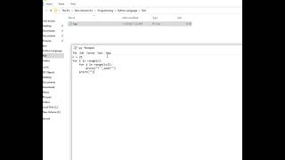 How to draw pyramid pattern in Python. #python #programming #cod #pythontutorial #python #pattern