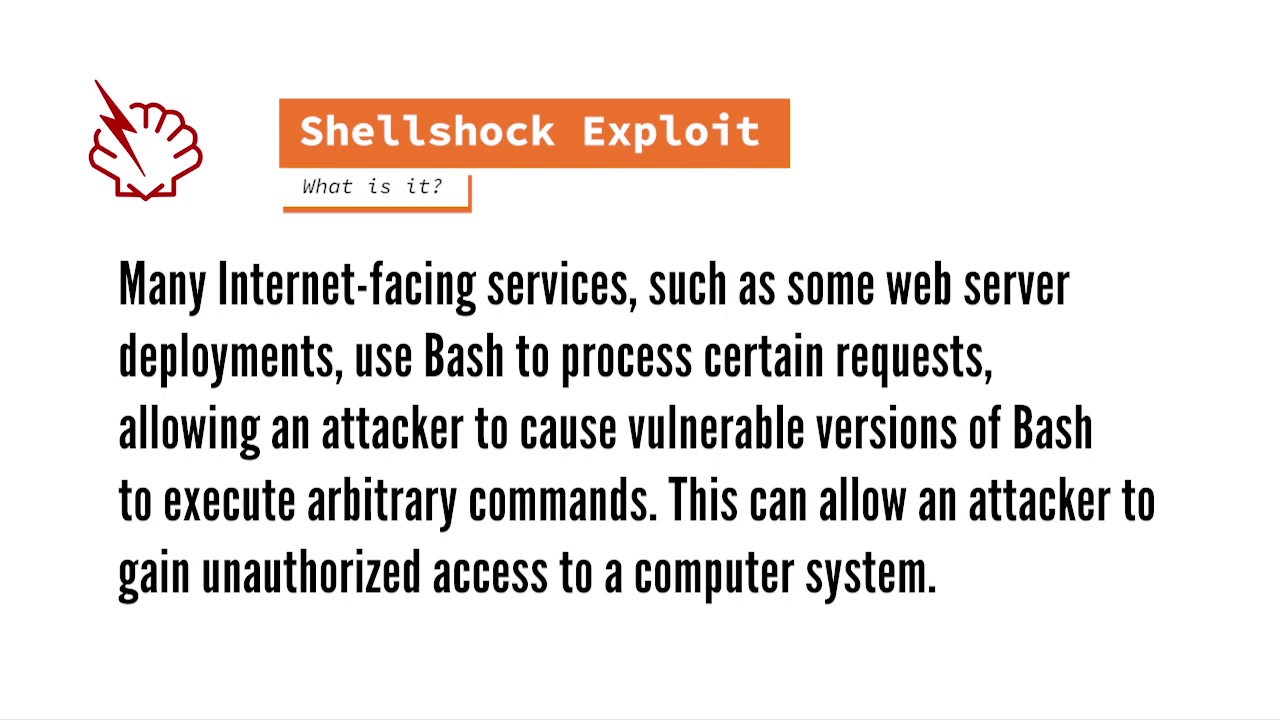 Shellshock Exploit Hack | Sticker