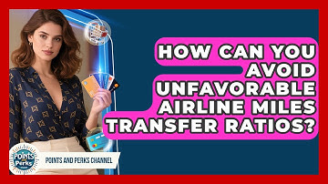 How Can You Avoid Unfavorable Airline Miles Transfer Ratios? - Points and Perks Channel