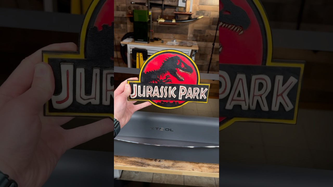 Как сделать любую вывеску/логотип с помощью лазерного резака