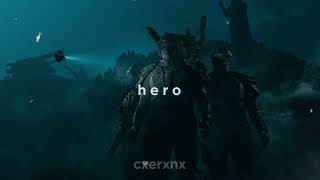 alan walker & sasha alex sloan - hero (slowed + reverb)