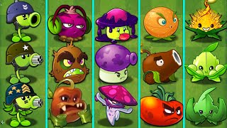 PvZ2 - 6 Teams Plants Power-Up Battlez - Which Team Plants Will WIn ?