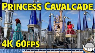 Disney Princess Cavalcade - Magic Kingdom - Multi-Angle - 4K 60fps HDR | Walt Disney World