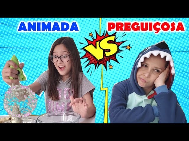 TIPOS DE CRIANÇAS FAZENDO SLIME #9 - FOFINHA VS IDOSA - (ft. CRESCENDO COM  LULUCA ) - Julia Moraes 