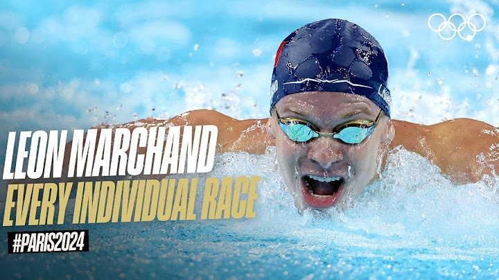 Every Individual Leon Marchand Race at Paris! 🇫🇷 #Paris2024