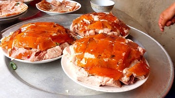 Nghệ Thuật Xếp Thành 1 Đĩa THỊT LỢN QUAY Cực Đẹp Trong ĐÁM CƯỚI Của Người Nùng LẠNG SƠN