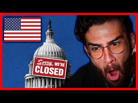 Thumbnail for US GOVERNMENT COLLAPSES | HasanAbi Reacts