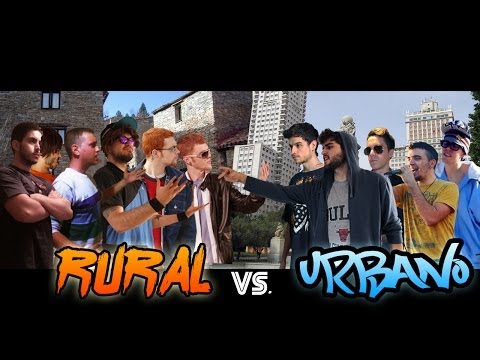 Youtuber Rural vs. Youtuber Urbano