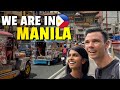 FIRST IMPRESSIONS of MANILA 🇵🇭 We were SHOCKED by THIS! First day in the Philippines