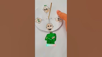 which one is real face of baldibasics? #shorts #baldi #baldisbasics #tiktok #viral #art #trending