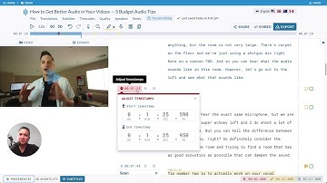 Sonix: How to correct timestamps when they do not import