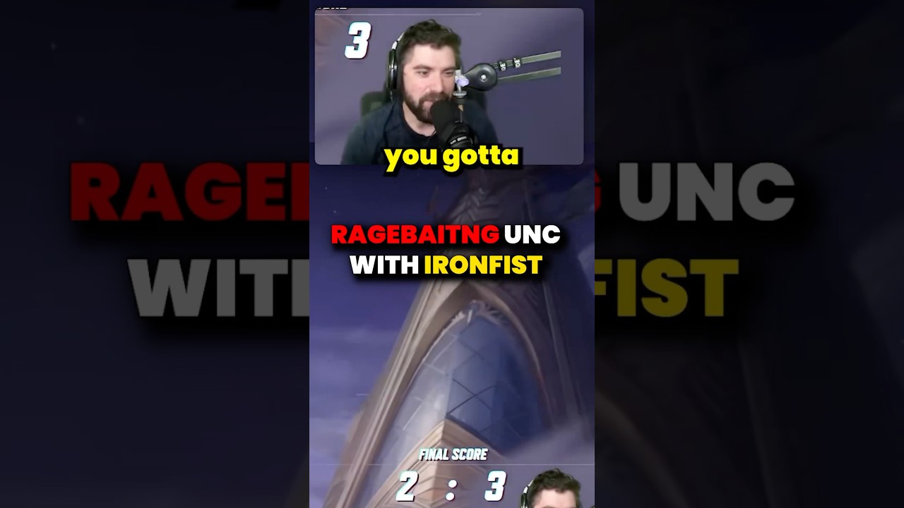 RAGEBAITING SAMITO AS THE RANK 1 IRON FIST | #gaming #ricey #streamer #shorts #marvelrivals #samito