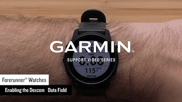 Support: Dexcom Data Field on a Forerunner®