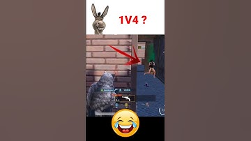 1V4 WITH KATTA ?🤣🤣🤣 WAIT FOR END BGMI FUNNY #shorts #viralshorts #bgmi