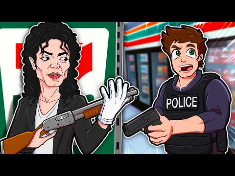 MICHAEL JACKSON RAPINA UN NEGOZIO IN VR A POGGIBONSI! HA UCCISO TUTTI I POLIZIOTTI! *HEE HEE*