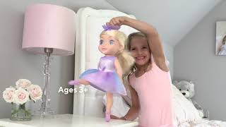 Ballerina Dreamer 18" Dancing Doll with Bonus Outfit on QVC screenshot 2