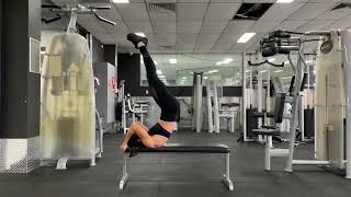 Reverse Crunch and Leg Raise