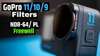 ND/PL Filters for GoPro 11/10/9 Freewell Bright Day 4 Pack review