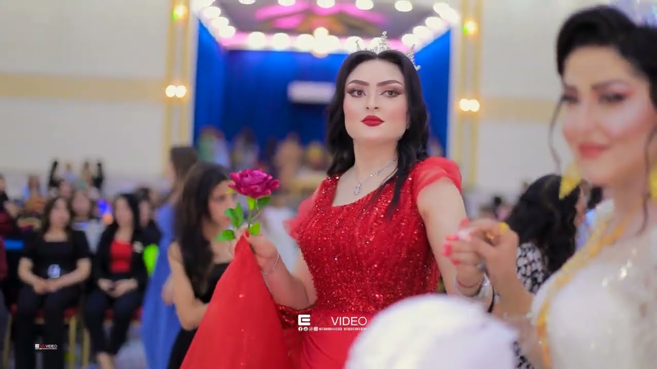 الفنان  زيدان شنكالي حفلة زفاف سلام و اميرة  في قاعة هانوفر شنكال جزء  7