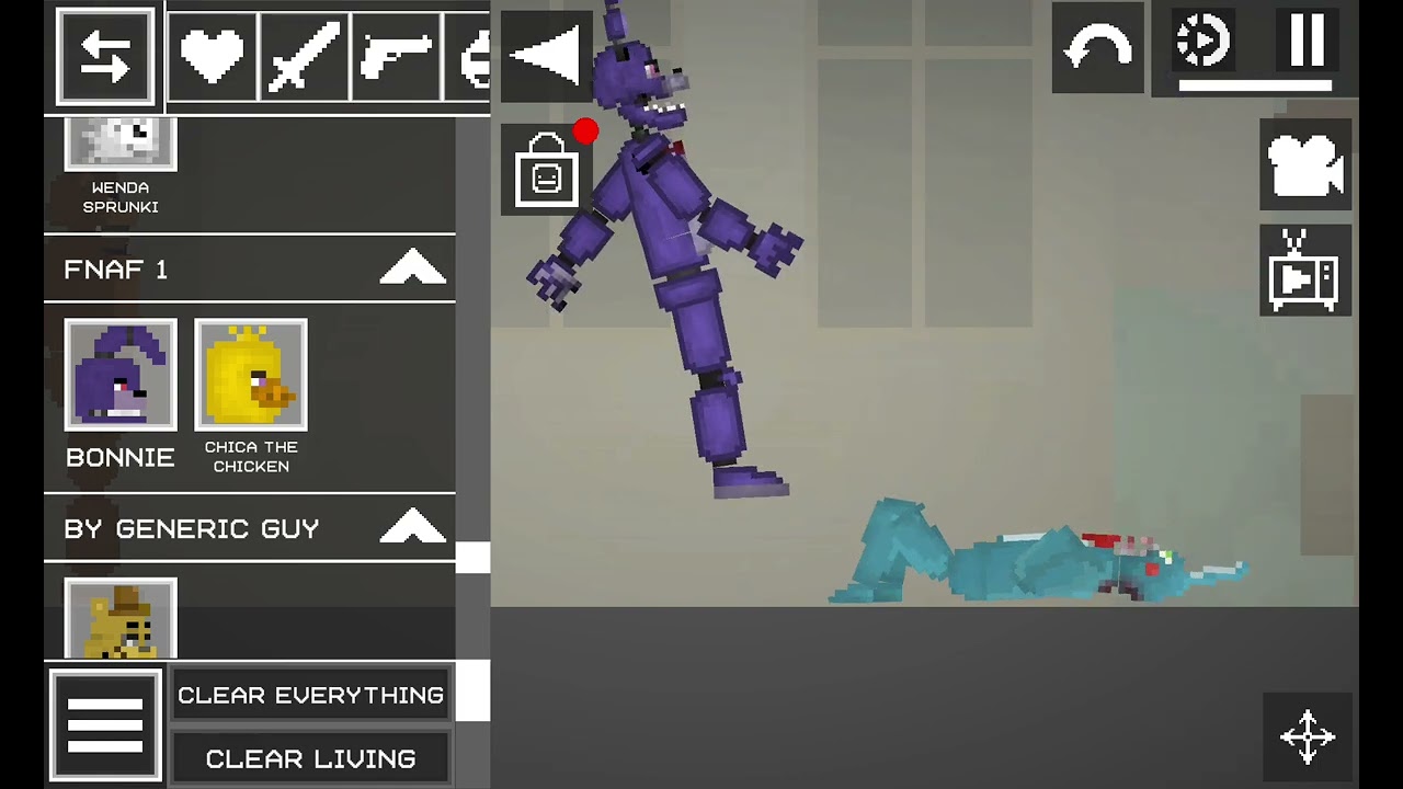 Fnaf 1 animetronic vs toy versions