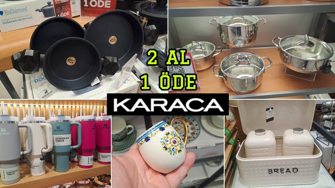 karaca'da muhteşem indirimler‼️1 alana 1 bedava‼️ çeyiz alışverişi 🌹Çeyizlik ürünler  çeyiz mağazası