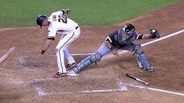 CWS@ARI: Fuentes plates Lamb after call stands