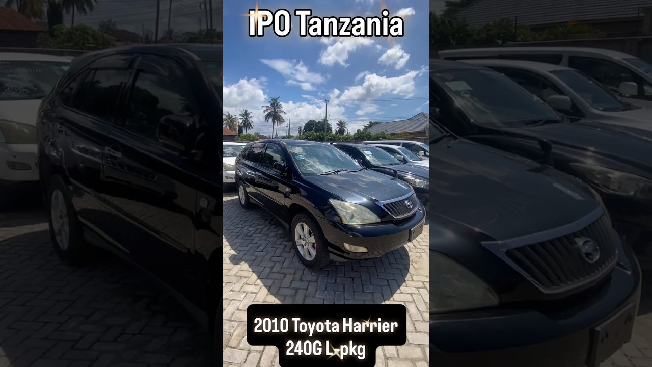 Toyota Harrier 2010 Black
