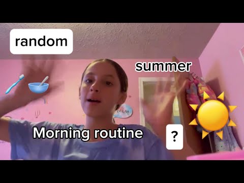 random summer morning routine ☀️|Nelis13 - YouTube