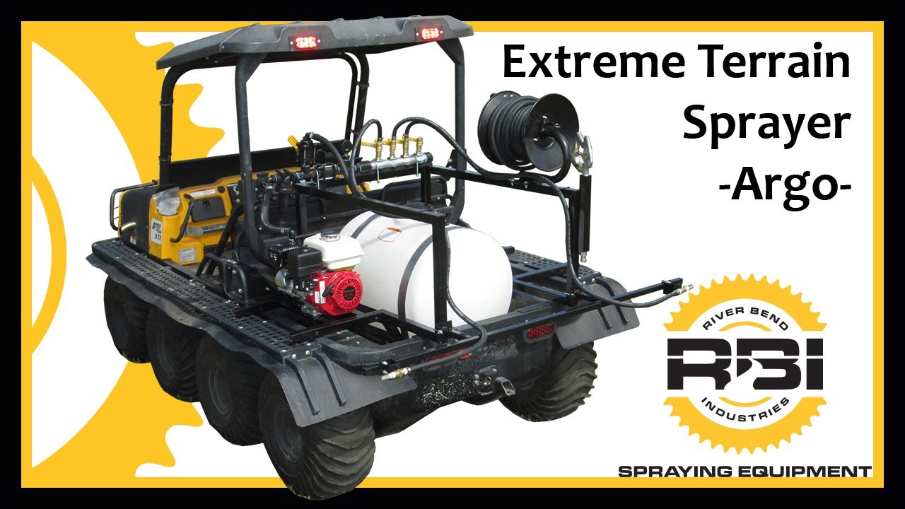 Argo Sprayer (or customizable extreme terrain sprayer) 100 Gallon