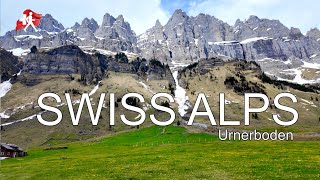 Beautiful Swiss Alps Walking Tour in Nature Urnerboden🇨🇭