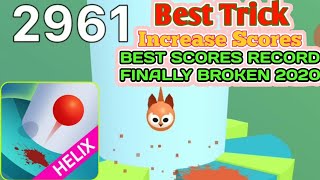 JUMPY JUMPY HELIX BALL BEST TRICK TO INCREASE SCORES 2020|| WOOW FINALLY BROKEN BEST SCORES RECORD😜