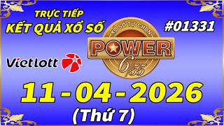 Trực Tiếp Kết Quả Xổ Số Tự Chọn POWER 6/55 Ngày 11/4/2026 - Vietlott 6/55 - Kỳ Vé #01331 - VIETLOTT