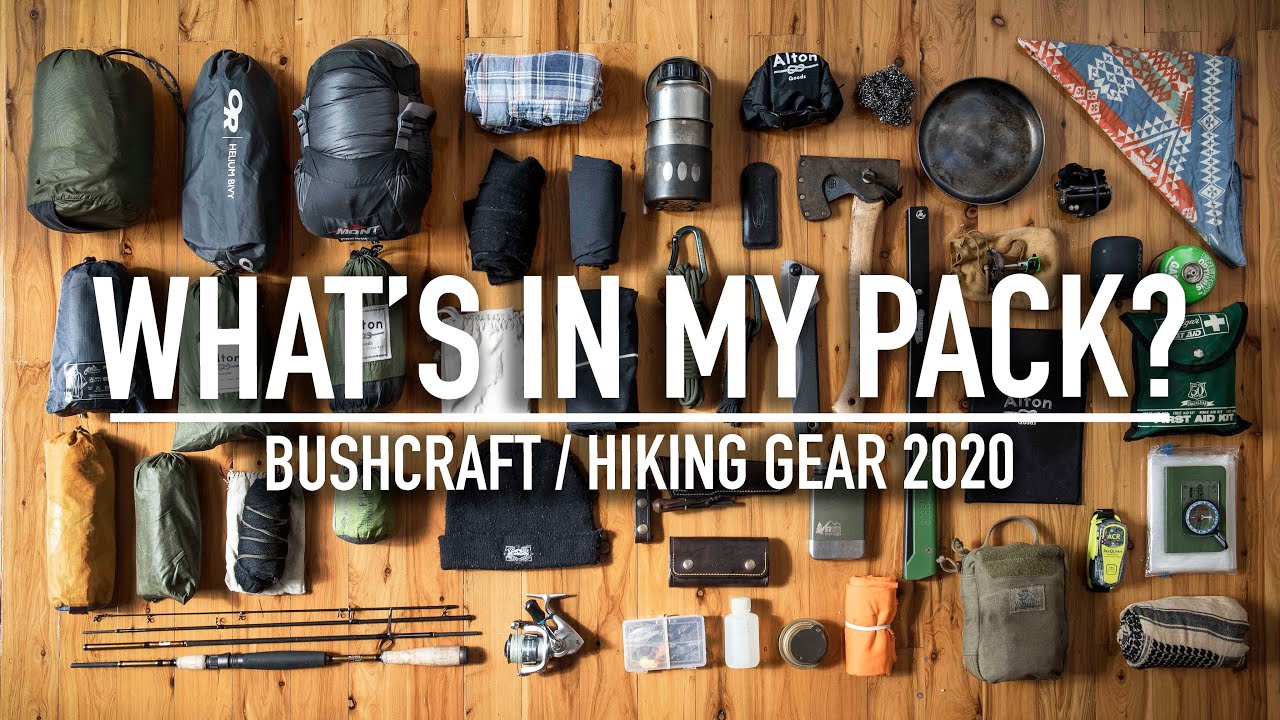 What's in my BUSHCRAFT / HIKING backpack? 