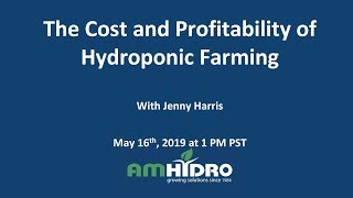 Information Cost and Profitability of Hydroponic Farming Update