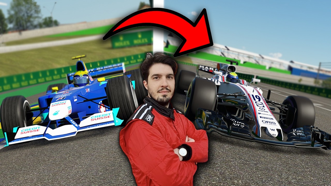 I drove all of FELIPE MASSA's F1 cars to find out which one is the fastest!