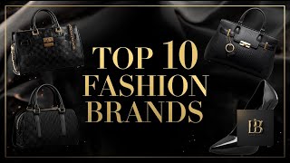 Top 10 Most Expensive Luxury Fashion Brands in the World 👗💎 Wealth